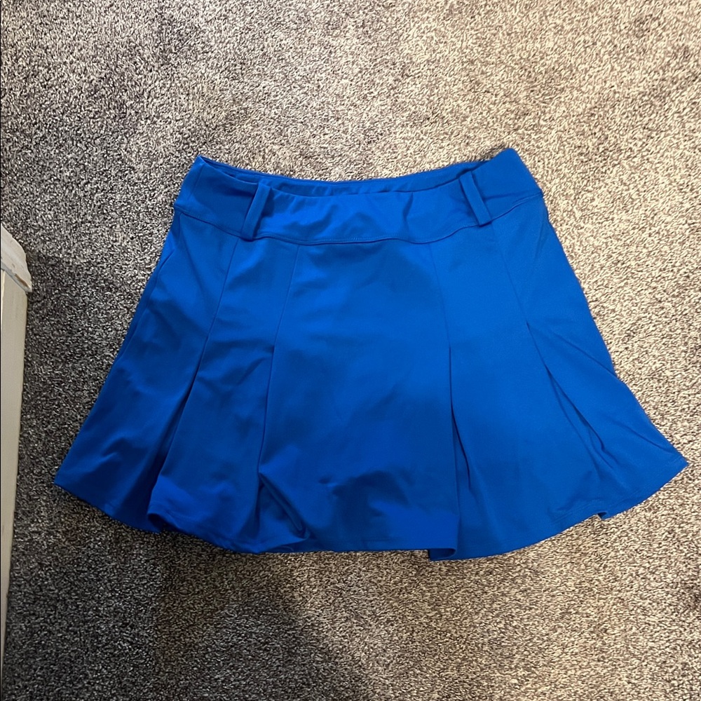 HALARA Vibrant Blue Skater Skirt